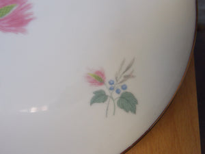 I Like Mike's Mid Century Modern Plates Mid Century Floral Dessert Plates, West Germany, Set of 12