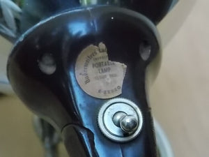 I Like Mike's Mid Century Modern spotlight Unity Vintage Handheld Spotlight, Chrome Headlight Lamp