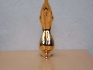 I Like Mike's Mid Century Modern table sculpture Gold Chrome Jaru Nude Table Sculpture