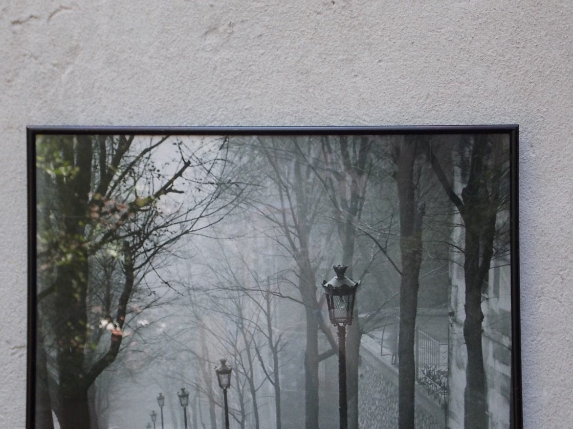 I Like Mike's Mid Century Modern Wall Decor & Art Brassai Les Escaliers de Montmartre 1988 Framed Print