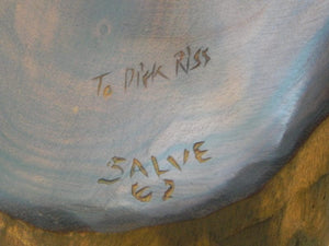 I Like Mike's Mid Century Modern Wall Decor & Art Carved Wood Female Bust Sculpture with Live Edge, Artisan Made, 1962