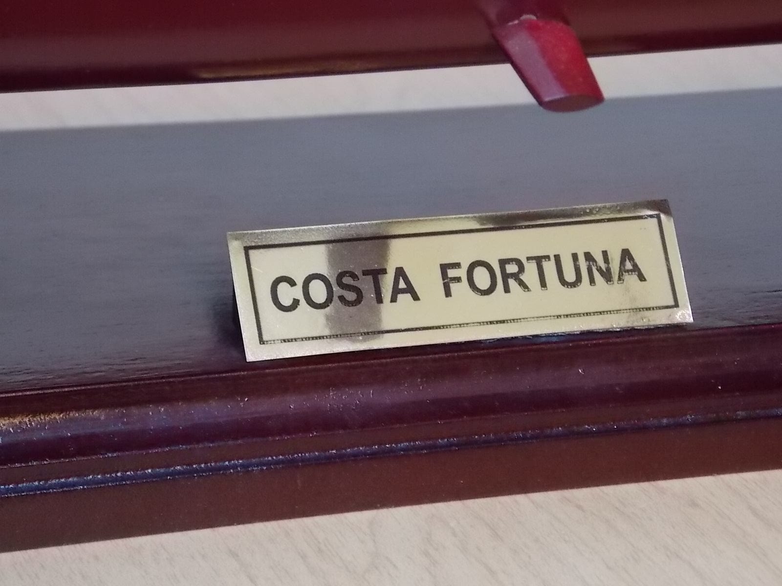 I Like Mike's Mid Century Modern Wall Decor & Art Costa Fortuna Model Cruise Ship Table Sculpture