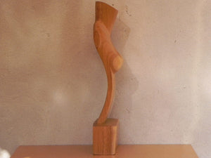 I Like Mike's Mid Century Modern Wall Decor & Art Female Nude Wood Torso Table Sculpture