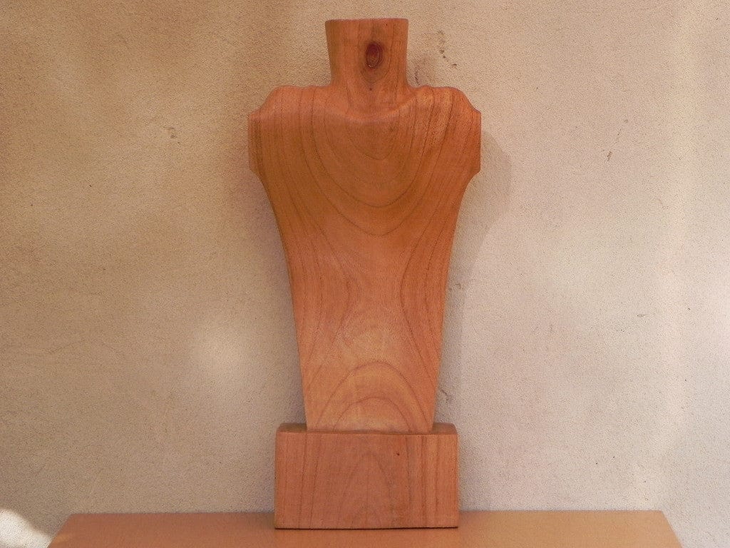 I Like Mike's Mid Century Modern Wall Decor & Art Female Nude Wood Torso Table Sculpture