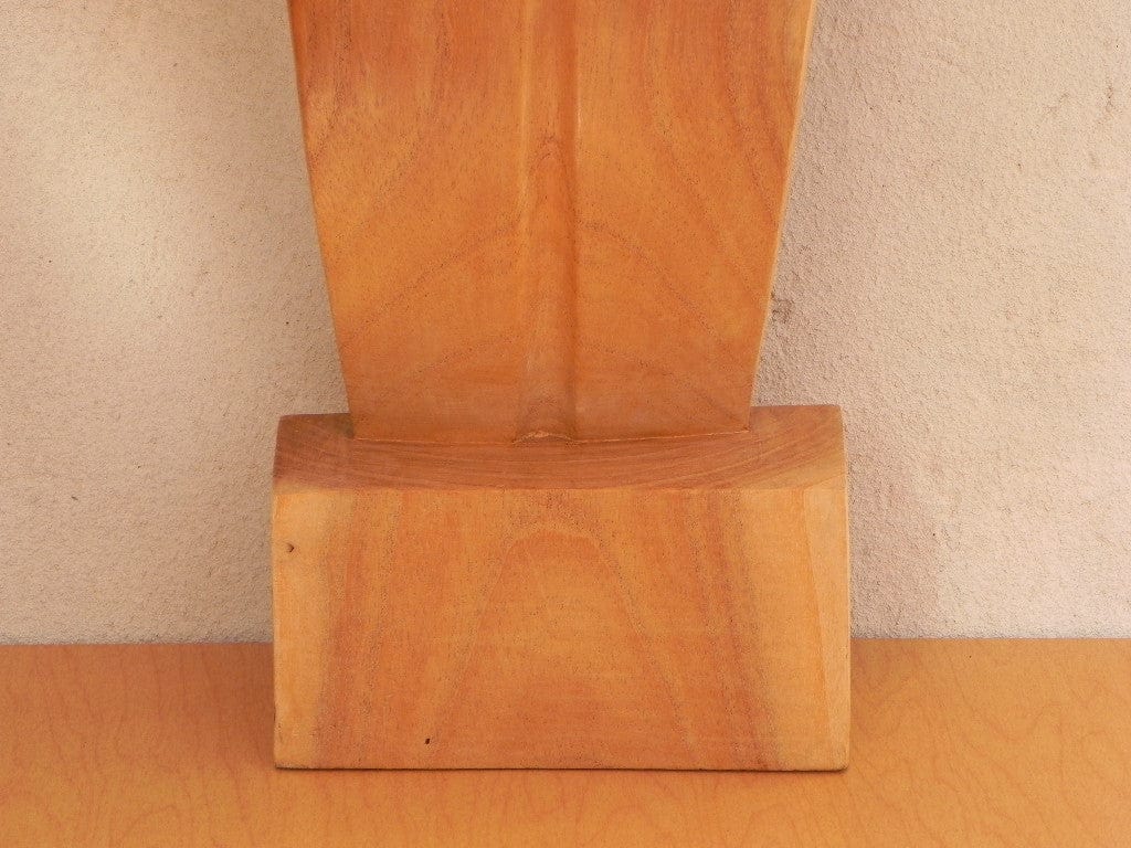 I Like Mike's Mid Century Modern Wall Decor & Art Female Nude Wood Torso Table Sculpture