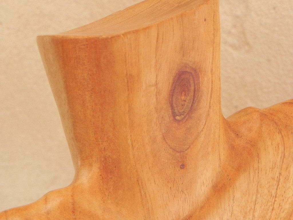 I Like Mike's Mid Century Modern Wall Decor & Art Female Nude Wood Torso Table Sculpture