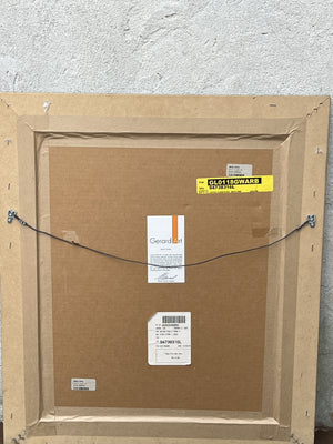 I Like Mike's Mid Century Modern Wall Decor & Art Framed Black and Gold Nude by Garard Art from 2005