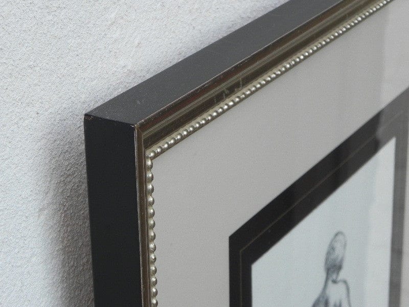I Like Mike's Mid Century Modern Wall Decor & Art Framed Lithograph by Soicher-Marrin Fine Art for Macy's - Standing Nude