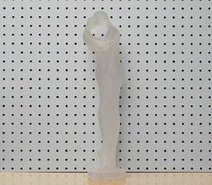 I Like Mike's Mid Century Modern Wall Decor & Art Frosted Lucite Acrylic Embracing Couple Table Sculpture
