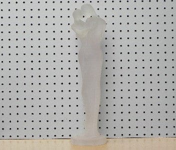 I Like Mike's Mid Century Modern Wall Decor & Art Frosted Lucite Acrylic Embracing Couple Table Sculpture