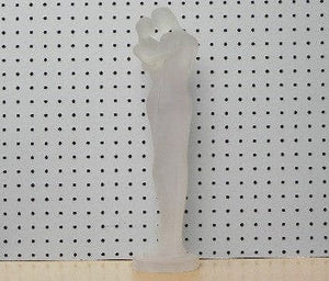 I Like Mike's Mid Century Modern Wall Decor & Art Frosted Lucite Acrylic Embracing Couple Table Sculpture