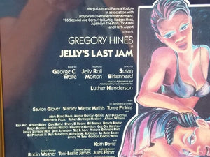 I Like Mike's Mid-Century Modern Wall Decor & Art Jelly's Last Jam Gregory Hines Framed Lobby Card Poster 1992