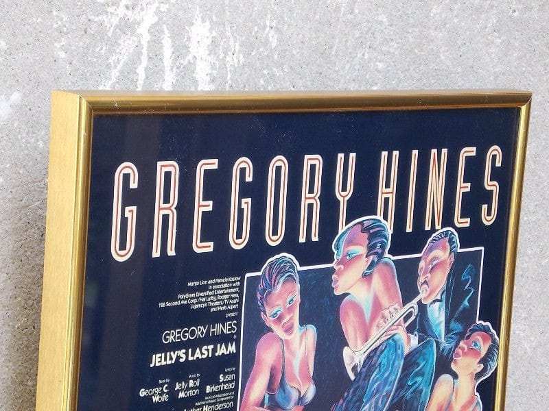 I Like Mike's Mid-Century Modern Wall Decor & Art Jelly's Last Jam Gregory Hines Framed Lobby Card Poster 1992