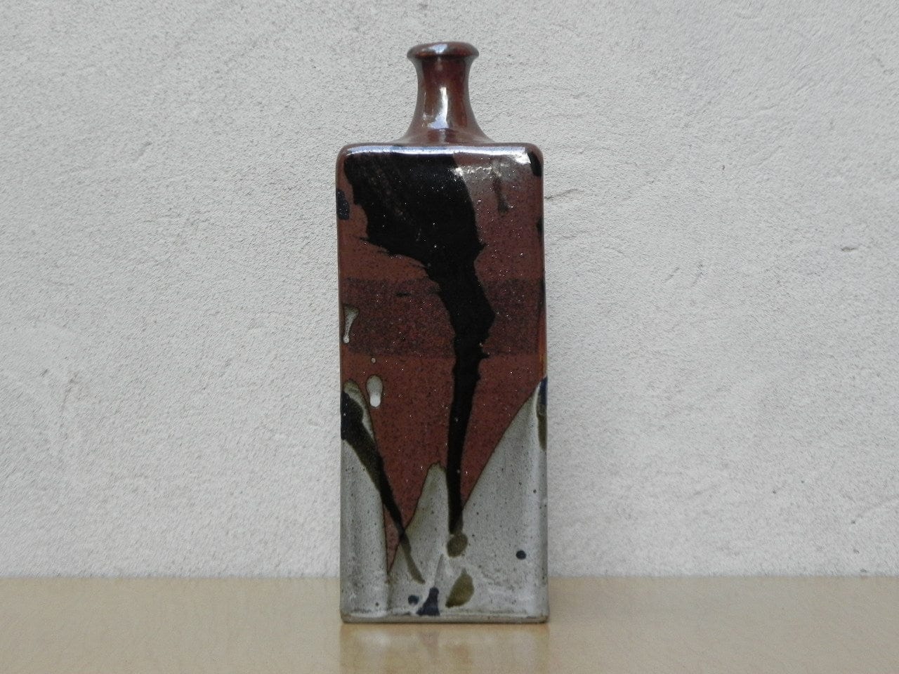 I Like Mike's Mid Century Modern Wall Decor & Art Mid Century Modern Rectangle Ceramic Vase by Frank Salzman