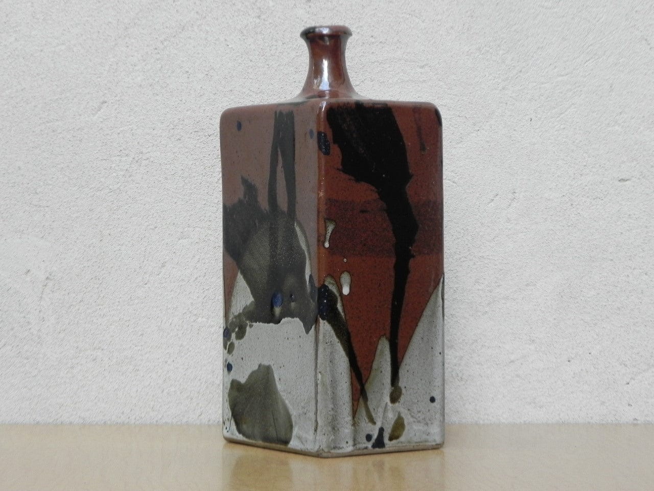 I Like Mike's Mid Century Modern Wall Decor & Art Mid Century Modern Rectangle Ceramic Vase by Frank Salzman