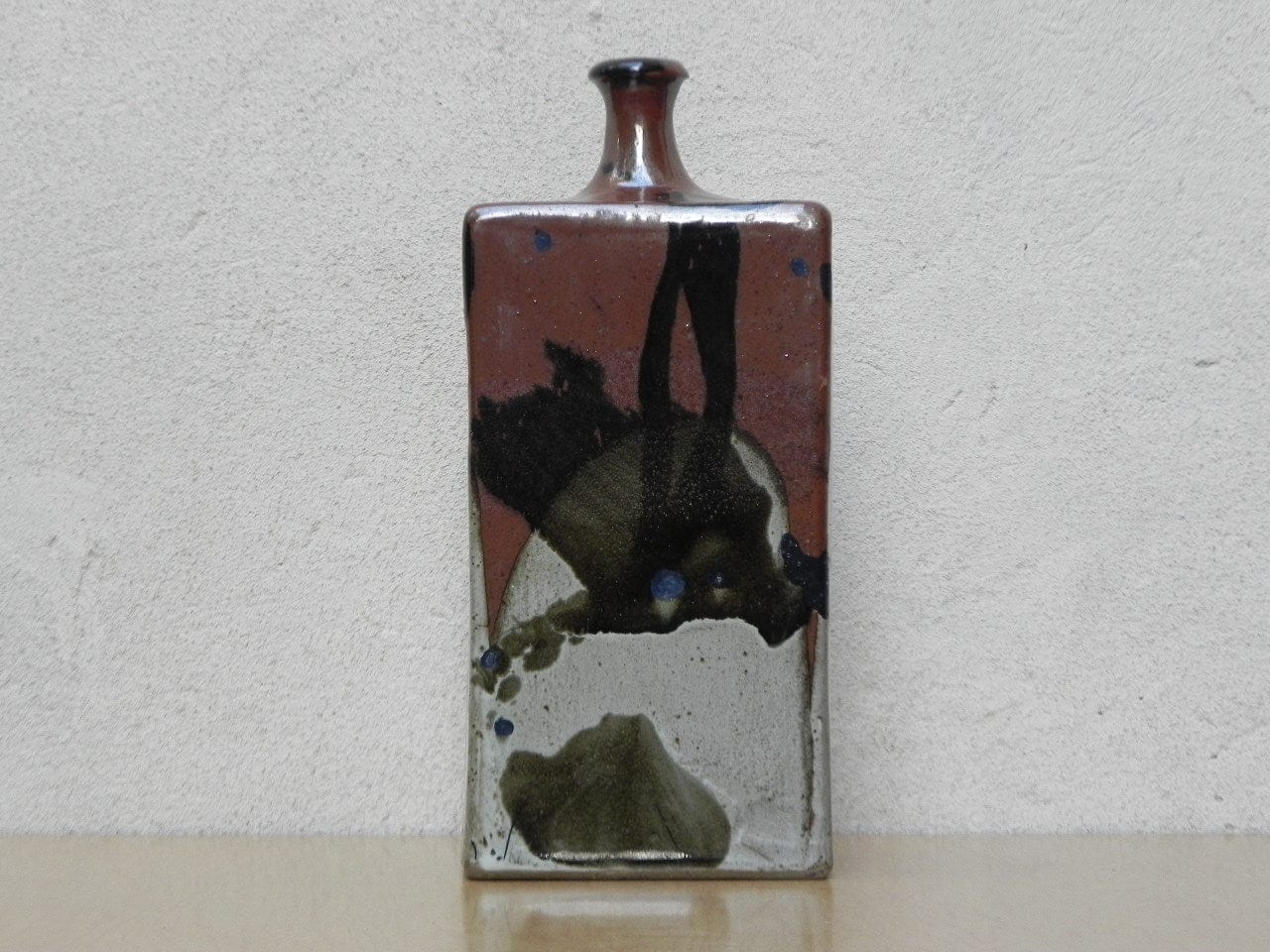 I Like Mike's Mid Century Modern Wall Decor & Art Mid Century Modern Rectangle Ceramic Vase by Frank Salzman