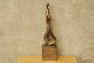 I Like Mike's Mid-Century Modern Wall Decor & Art Modern Contemporary Pewter-Like Abstract Table Sculpture