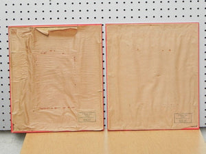 I Like Mike's Mid Century Modern Wall Decor & Art Pair Enamel on Tooled Copper Wall Hangings, African Women by Wanda Irwin