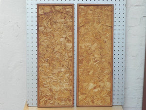 I Like Mike's Mid Century Modern Wall Decor & Art Pair Tooled Cooper Horses on Pressed Board Backing, Framed