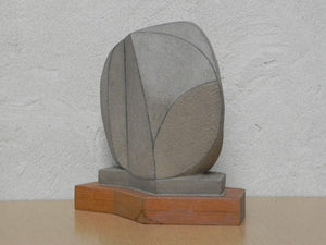 I Like Mike's Mid Century Modern Wall Decor & Art Round Abtract Modern Geometic Table Sculpture by Frank Salzeman