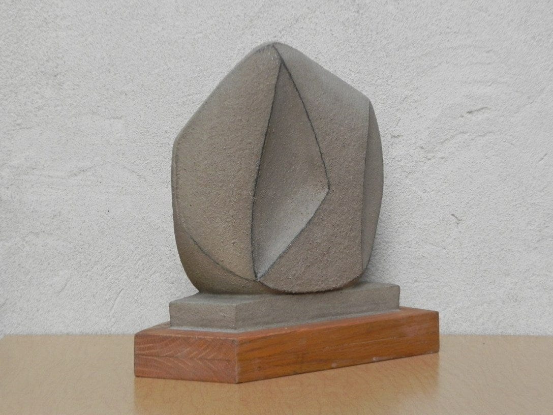 I Like Mike's Mid Century Modern Wall Decor & Art Round Abtract Modern Geometic Table Sculpture by Frank Salzeman