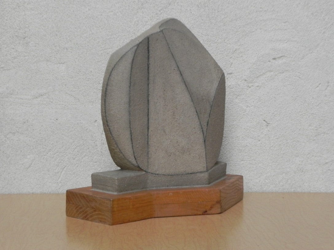 I Like Mike's Mid Century Modern Wall Decor & Art Round Abtract Modern Geometic Table Sculpture by Frank Salzeman