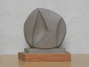 I Like Mike's Mid Century Modern Wall Decor & Art Round Abtract Modern Geometic Table Sculpture by Frank Salzeman