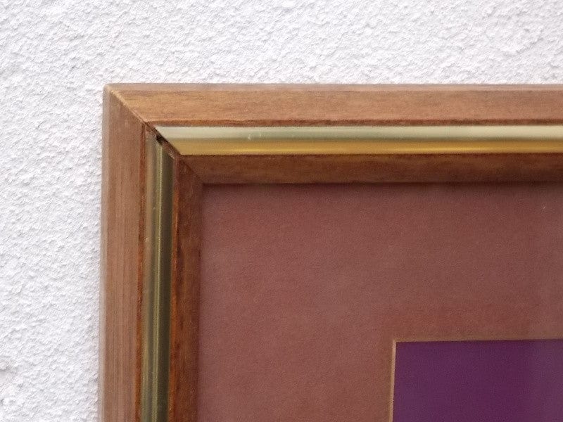 I Like Mike's Mid-Century Modern Wall Decor & Art San Francisco Moonlight, Original Signed Framed Photograph by Bernstein