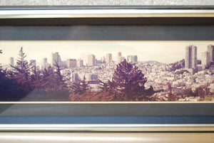 I Like Mike's Mid-Century Modern Wall Decor & Art San Francisco Panoramic Long Thin Photograph 1972 by Gene Wright