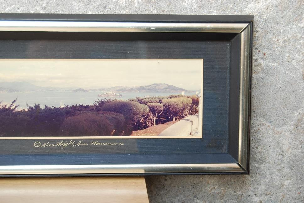 I Like Mike's Mid-Century Modern Wall Decor & Art San Francisco Panoramic Long Thin Photograph 1972 by Gene Wright
