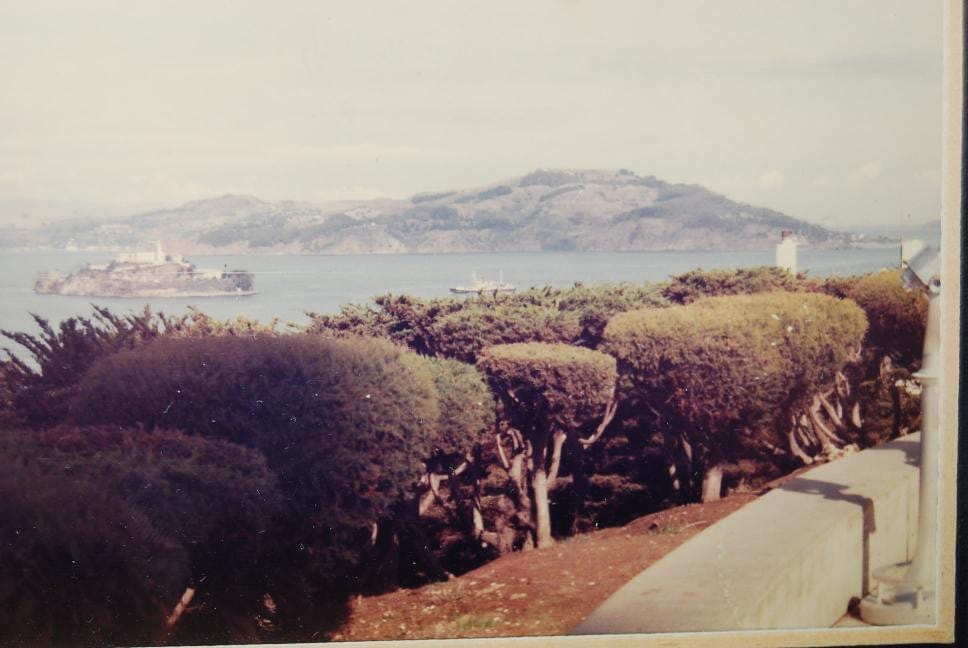 I Like Mike's Mid-Century Modern Wall Decor & Art San Francisco Panoramic Long Thin Photograph 1972 by Gene Wright