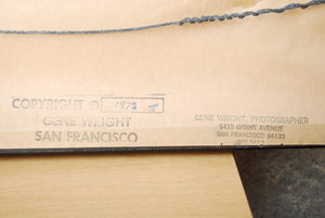 I Like Mike's Mid-Century Modern Wall Decor & Art San Francisco Panoramic Long Thin Photograph 1972 by Gene Wright