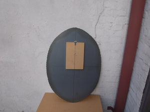 I Like Mike's Mid Century Modern Wall Decor & Art Scalloped Heavy Oval Neo Deco Wall Mirror