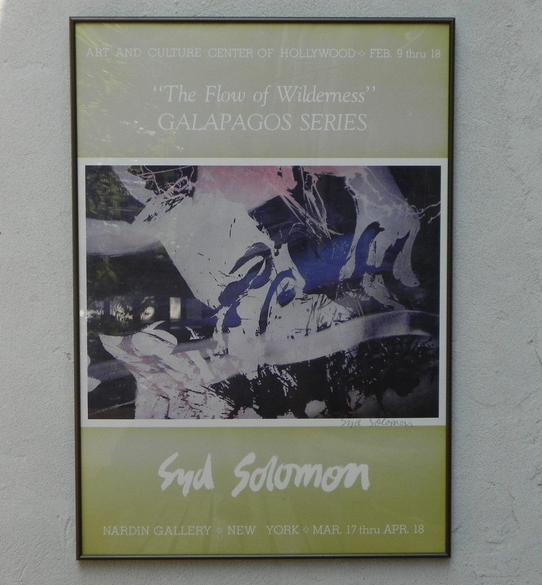 I Like Mike's Mid Century Modern Wall Decor & Art The Flow of Wilderness Syd Soloman Exhibition Poster New York