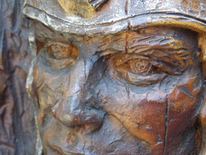 I Like Mike's Mid-Century Modern Wall Decor & Art Universal Statuary Roman Soldier Statue Wall Hanging