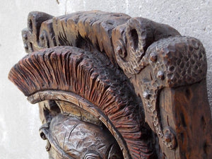 I Like Mike's Mid-Century Modern Wall Decor & Art Universal Statuary Roman Soldier Statue Wall Hanging