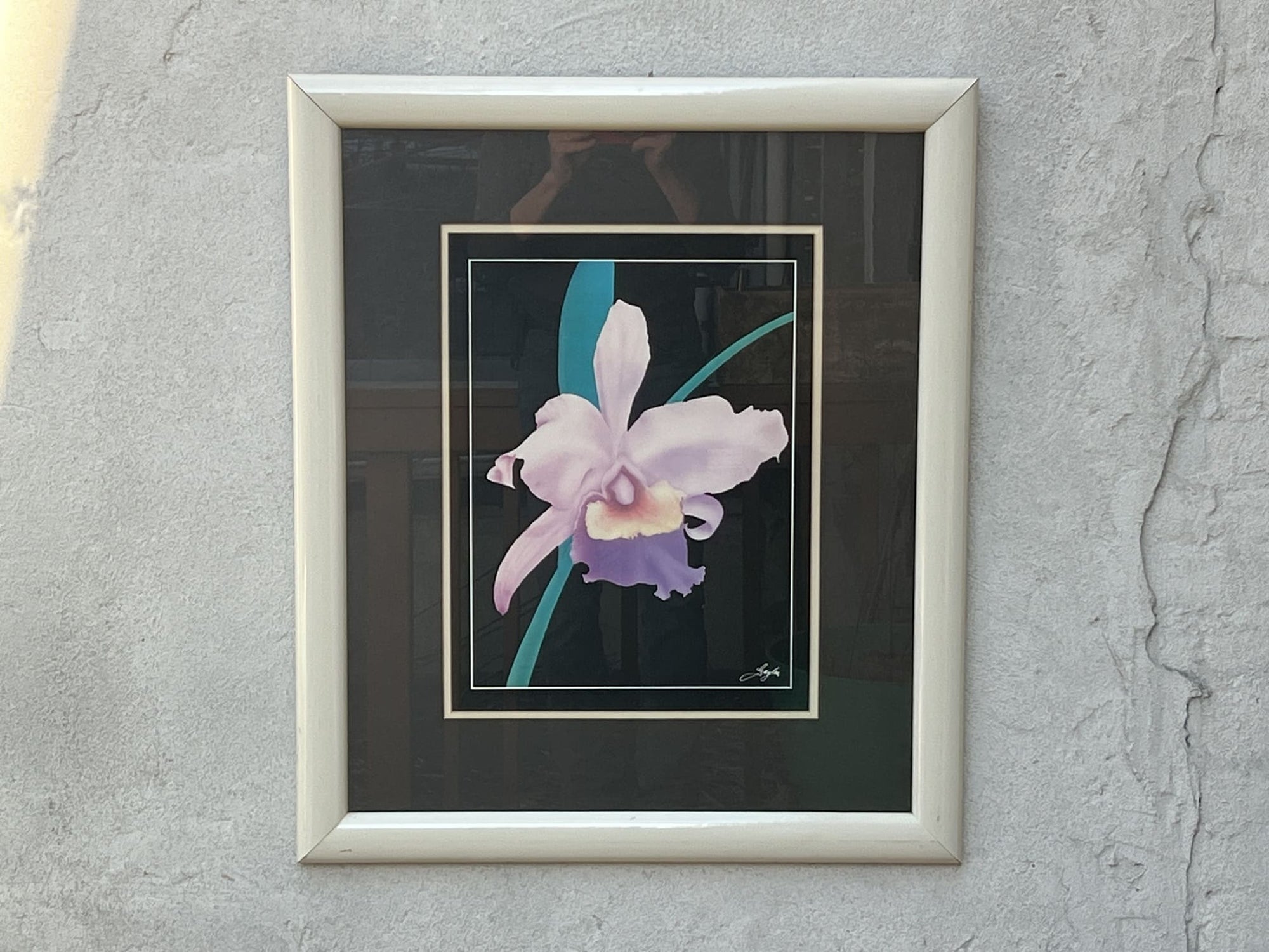 Patchwork Iris by Jenny Parson アートフレーム付き Patchwork Iris by Jenny Parson アートフレーム付き Iris 'Made with