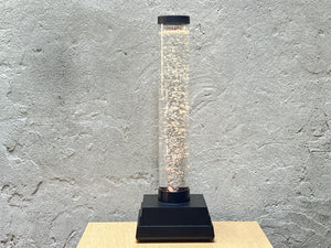 I Like Mike's Mid Century Modern Water Lamp Large Vintage Multicolor Cylindrical Bubble Water Lamp