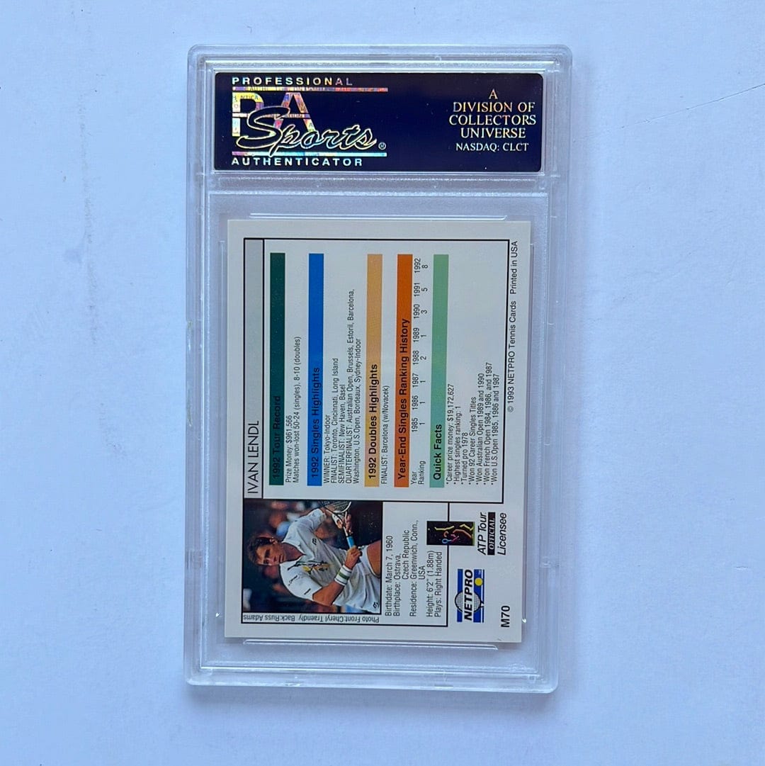 I Like Mikes Mid Century Modern 1993 NETPRO IVAN LENDL