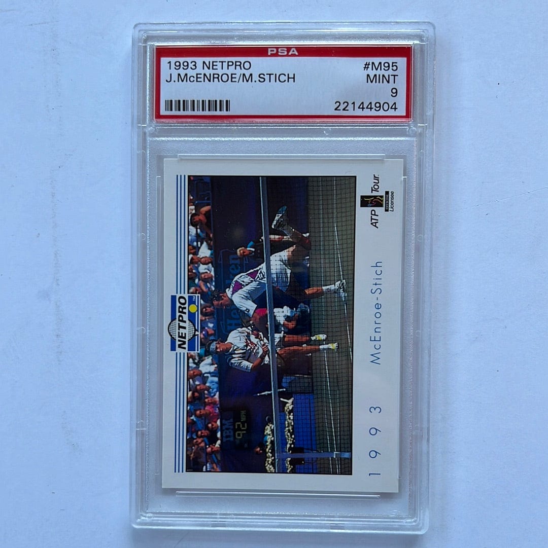 I Like Mikes Mid Century Modern 1993 NETPRO J.McENROE/M.STICH