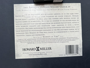 I Like Mikes Mid Century Modern Clock Very Large Round Antique Howard Miller Clock IV