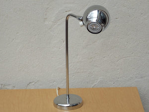 I Like Mikes Mid Century Modern lighting Kovacs Chrome Eyeball Desk Lamp