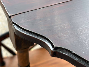 I Like Mikes Mid Century Modern Paalman Drop Handle Wooden Tea Cart, Drop Sides, Wagon Wheels, 100% Restored