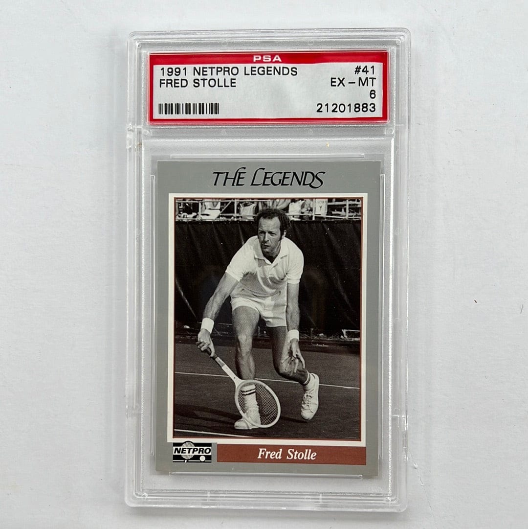 I Like Mikes Mid Century Modern PSA 1991 NETPRO LEGENDS FRED STOLLE