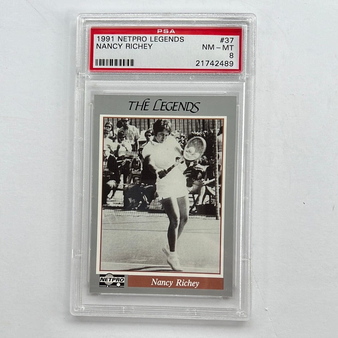 I Like Mikes Mid Century Modern PSA 1991 NETPRO LEGENDS NANCY RICHEY