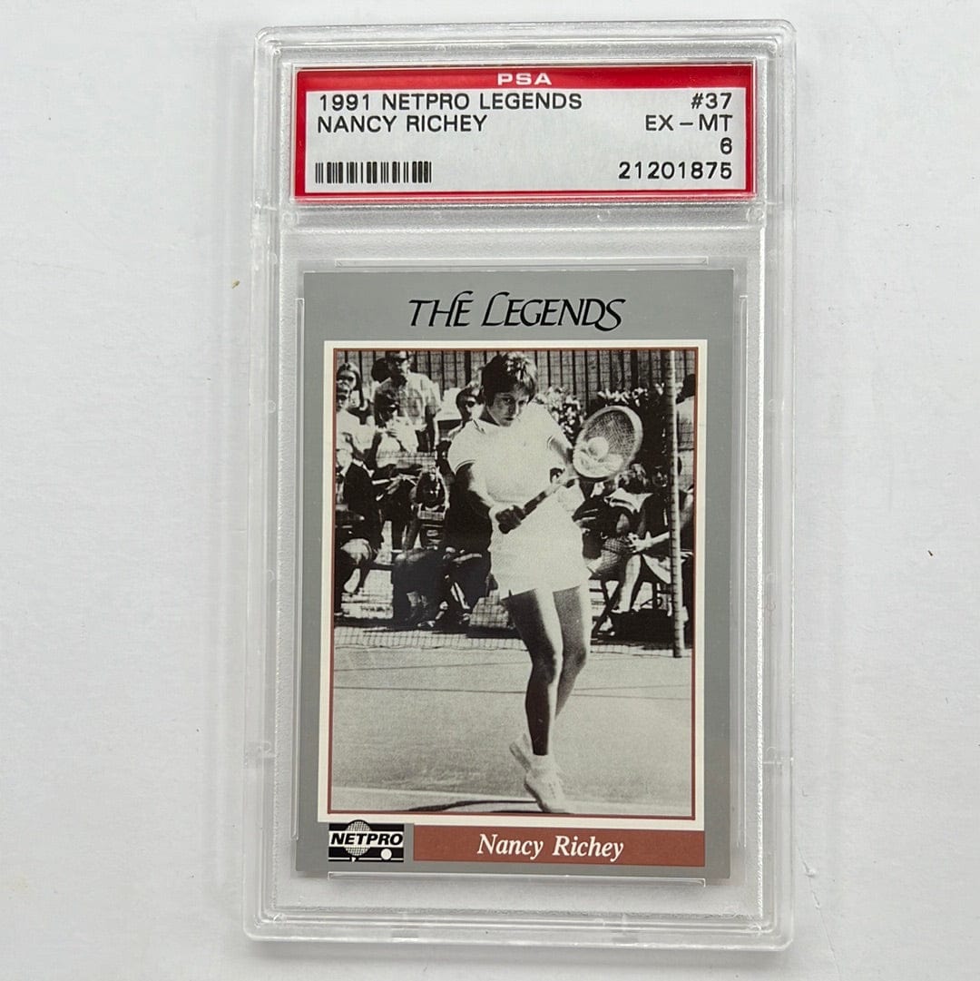 I Like Mikes Mid Century Modern PSA 1991 NETPRO LEGENDS NANCY RICHEY