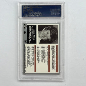 I Like Mikes Mid Century Modern PSA 1991 NETPRO LEGENDS NANCY RICHEY