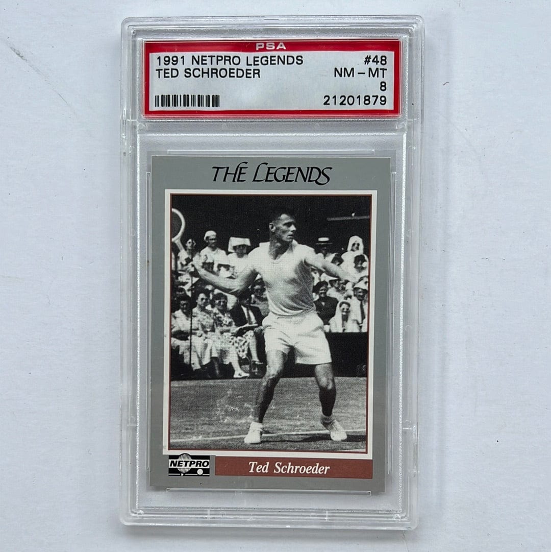 I Like Mikes Mid Century Modern PSA 1991 NETPRO LEGENDS TED SCHROEDER