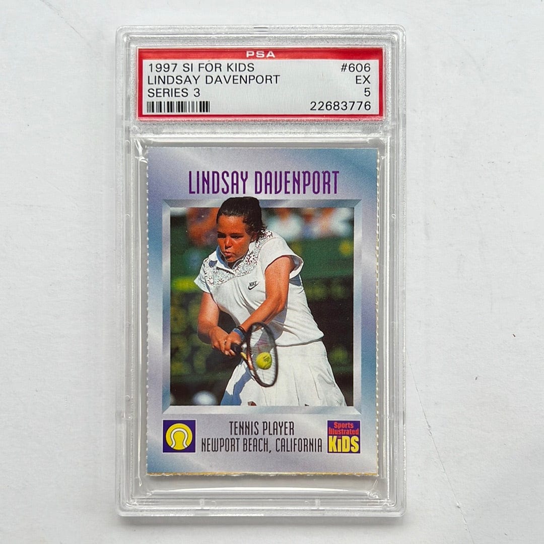 PSA 1997 SI FÖR KIDS LINDSAY DAVENPORT SERIES 3