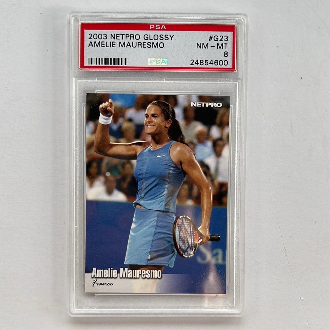 I Like Mikes Mid Century Modern PSA 2003 NETPRO GLOSSY AMELIE MAURESMO